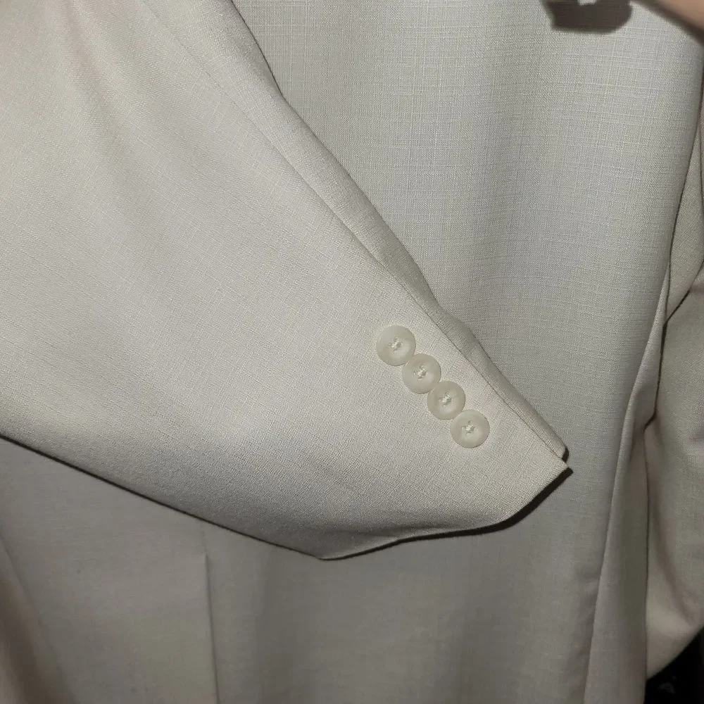 Stafford Men Sports Coat Blazer 44R Business Classic Travel Old Money Minimalist